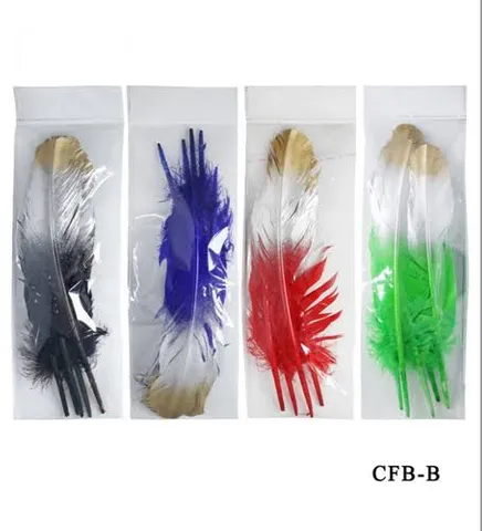 feather artificial big -5 pcs
