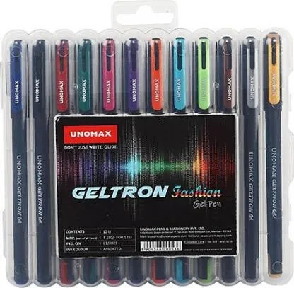 Unomax Geltron फैशन पेन