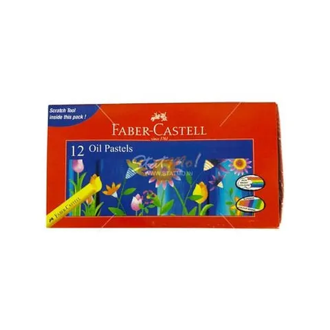 Fabercastell oil pastels 12 shades