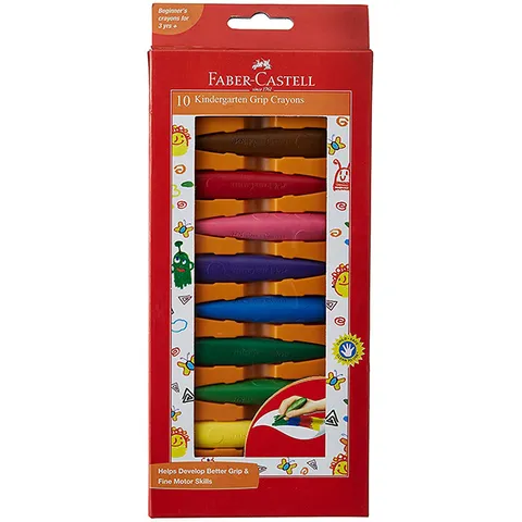 Fabercastell first grip crayons 10 shades