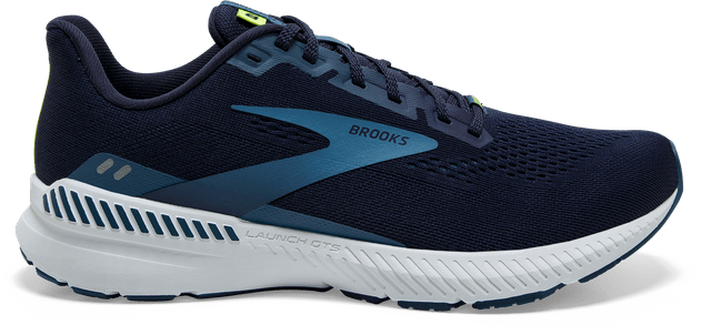 BROOKS Launch GTS 8 Men's Running Shoe - Peacoat/Legion Blue/Nightlife