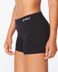 2XU Form mid rise Comp 4Inch Shorts Black - Quick-Dry
