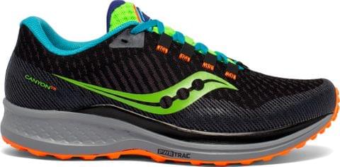 Saucony Men's CANYON TR Trail Running Shoe - FUTURE BLACK
