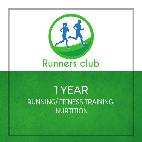 Marathon Training - Runners Club - 1 Year