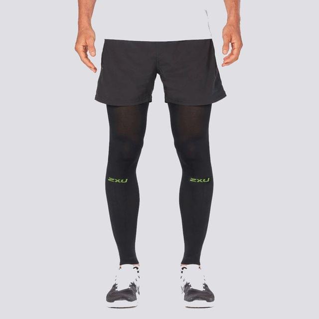2XU RECOVERY Flex Leg Sleeves - BLK/NRO