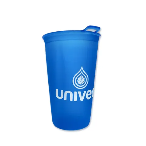 Unived Soft Cup, Collapsable Cup for Ultra Runnin, Trekkin, Climbin, & Travel, 200ML Blue