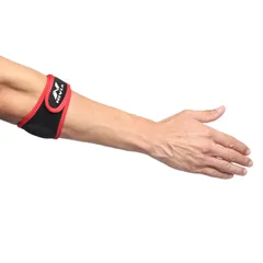 NIVIA Orthopedic Tennis Black/Red Elbow Support Adjustable