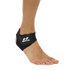 NIVIA Orthopedic Black Basic Ankle Support Adjustable (RB-21)