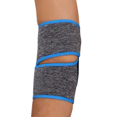 NIVIA Orthopedic Grey Elbow with Velcro Adjustable