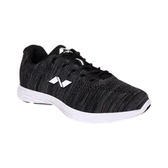NIVIA Men Arch Running Shoe Black/White