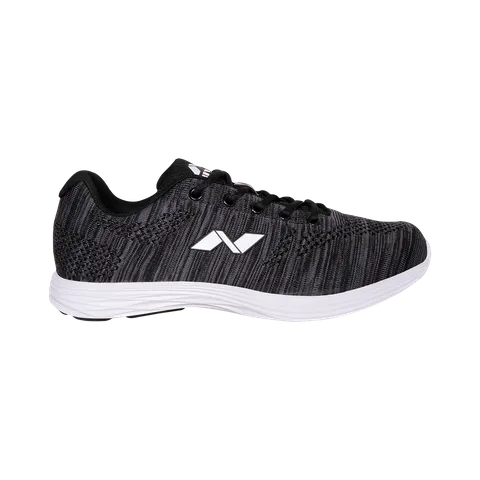 NIVIA Men Arch Running Shoe Black/White