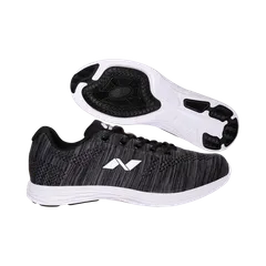 NIVIA Men Arch Running Shoe Black/White