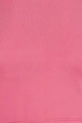 Clovia Active Crop Top in Coral Pink with Halter Neck - Quick-Dry