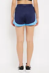 Clovia Comfort-Fit Active Dolphin Shorts - Quick-Dry