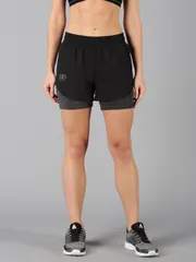 Dares Only Women Hybrid Run shorts - Black Color