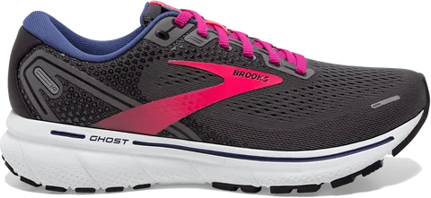 BROOKS Ghost 14 Women's Running Shoe - Pearl/Black/Pink