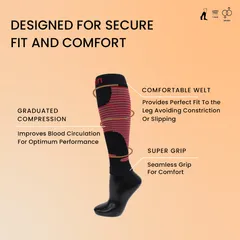 Sorgen Calf Compression Sleeves / Socks for Shin Splints for Men and Women (1 Pair)