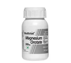 HealthAid Magnesium Orotate 500mg  - 30 Tablets
