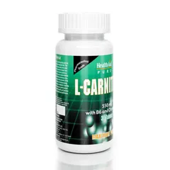 HealthAid L-Carnitine 550mg with Vitamin B6 & Chromium - 30 Tablets