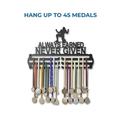Standard Medal Display Hanger - Always Earned Design