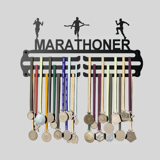 Standard Medal Display Hanger - Marathoner Design