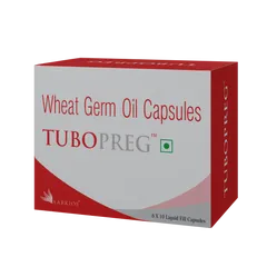 Aarkios Tubopreg (Wheat Germ Oil 340mg)  - 10 Capsules