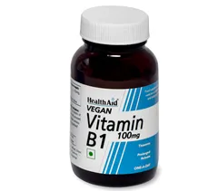 HealthAid Vitamin B1 100mg (Thiamin) - 90 Tablets