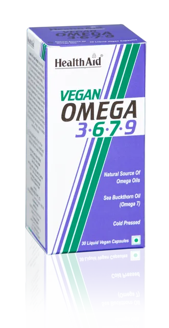 HealthAid Vegan Omega 3.6.7.9  - 30 Capsules