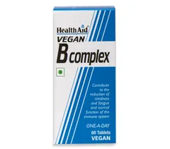 HealthAid Vegan B Complex - 60 Tablets