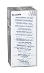 HealthAid Selenium 200mg - 60 Tablets