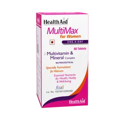 HealthAid MultiMax for Women (Multivitamins for Women) - 60 Tablets