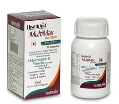 HealthAid MultiMax for Men (Multivitamins for Men) - 30 Softgel Capsules