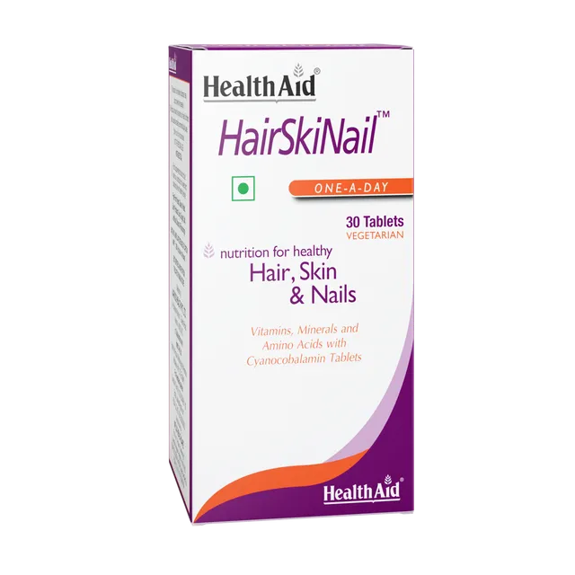 HealthAid HairSkiNail (Multivitamins for Hair, Skin and Nail) - 30 Tablets