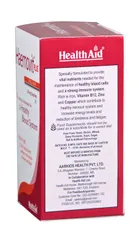 HealthAid Haemovit Plus (Iron, Folic Acid and Vitamin B12 Capsules) - 30 Capsules
