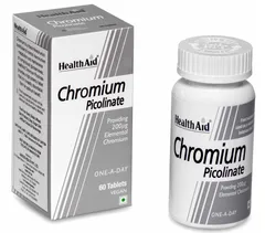 HealthAid Chromium Picolinate 200ug  - 60 Tablets