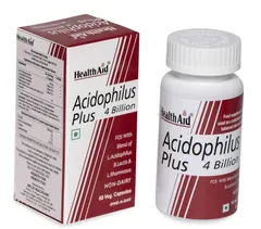 HealthAid Acidophilus Plus 4 Billion (Probiotic Capsules) - 60 Capsules