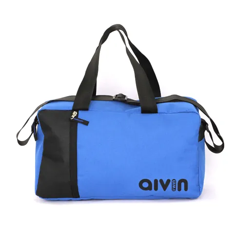 Aivin Square Bag (Blue and Black)