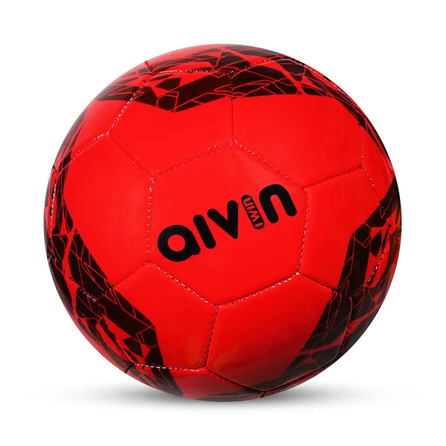 Aivin England Machine Stitched Football Size - 5 (Red)