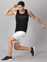 Dares Only Hybrid Run shorts with compression tights - White Color
