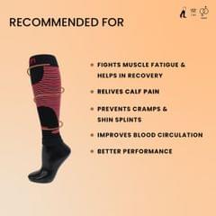Sorgen Calf Compression Sleeves / Socks for Shin Splints for Men and Women (1 Pair)