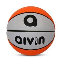 Aivin Onset Basketball (Grey-Red) Size-7