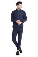 NAVYFIT Men's Gym, Yoga, Sports, Running Active Wear Track Suit Set With Zipper Pockets (202)