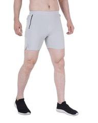 NAVYFIT Men's Running, Gym, Yoga, Sport Shorts (MRS01) (Pack of 3) Grey