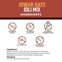 Foodstrong Jowar Oats Idli | 200g | Pack of 2
