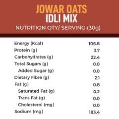Foodstrong Jowar Oats Idli | 200g | Pack of 2