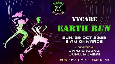 YVCare Earth Run: 29th October 2023: 5 A.M. IST