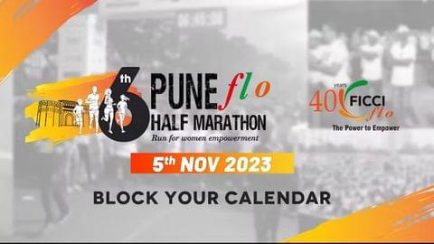 Pune flo Half Marathon - 6th Edition: 5th November 2023
