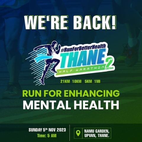 Thane Half Marathon- 2nd Edition: 5th November 2023: 5 A.M. IST