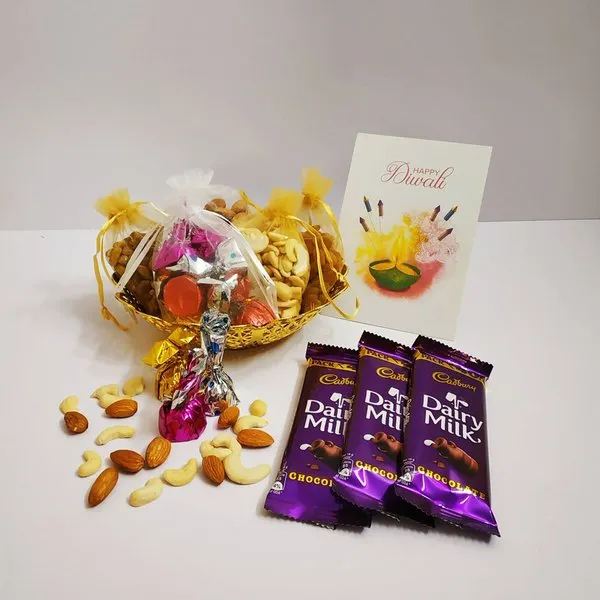 Dry Fruits, Chocolates Gift Pack