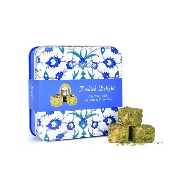 Fig Wrap With Walnuts and Pistachios Tin Boxes 125g